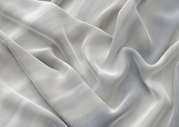 Ombre Velvet, Neutral - Motorised Roman Blind - Image 4